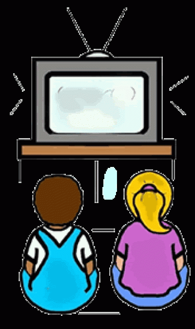 clipart watching television - photo #16