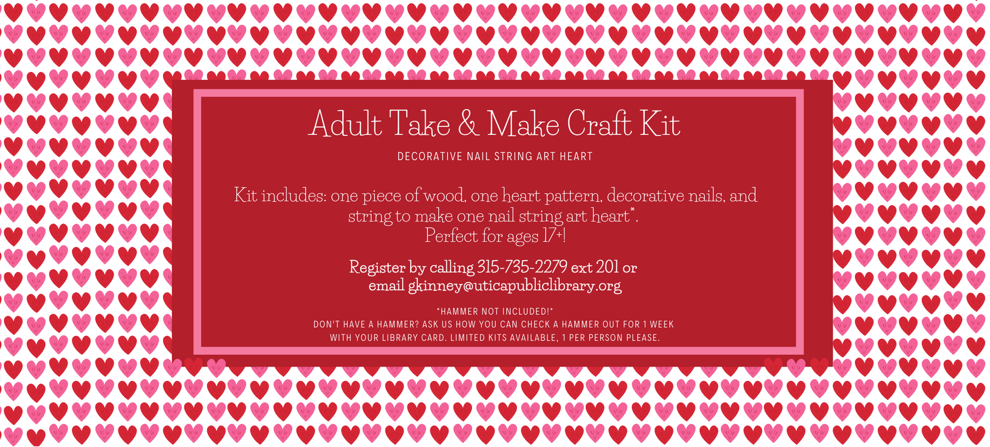 Copy of Adult Take Make Craft Kit