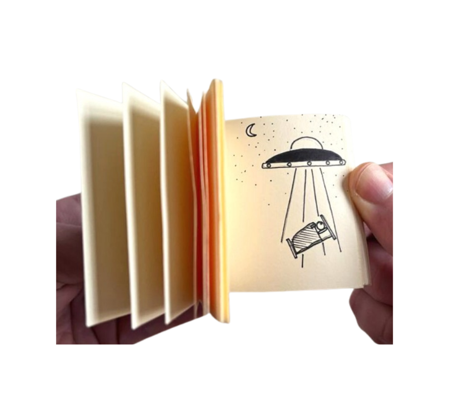 Creation Station flip book