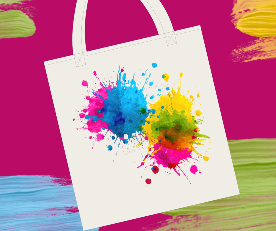 Paint a Tote Bag Facebook Post