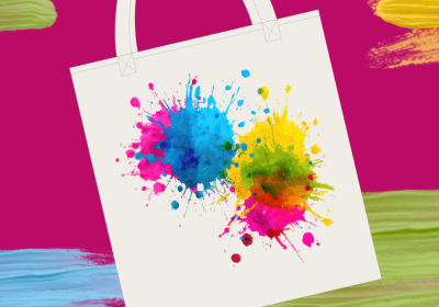 Paint a Tote Bag Facebook Post