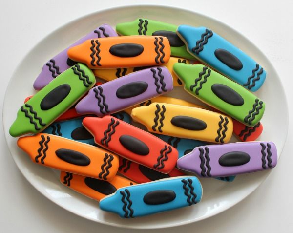 crayon cookies