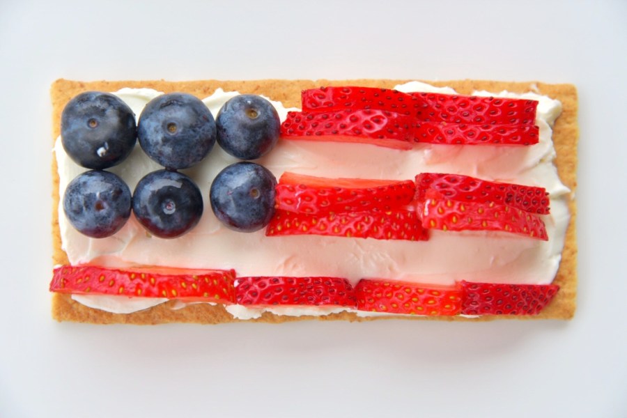 flag dessert