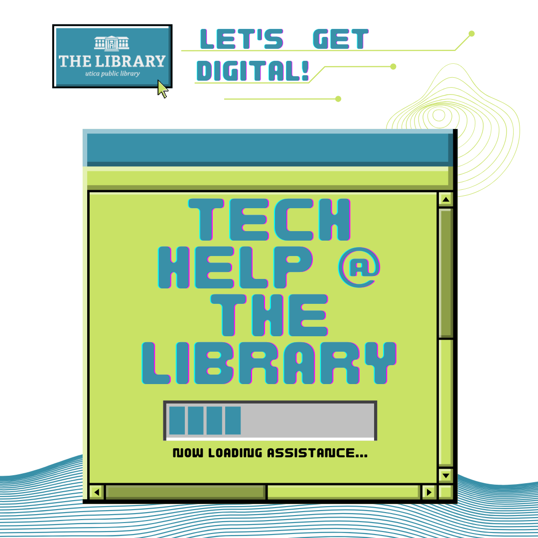 tech help at the library image