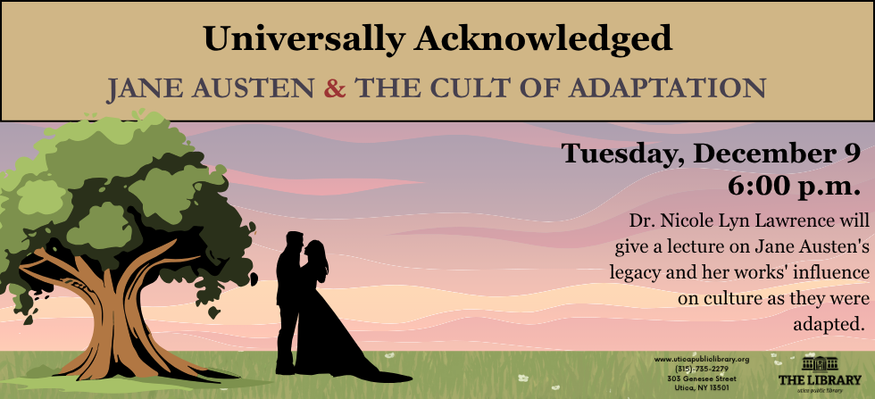 Jane Austen Lecture 10.2 x 4.6 in 1