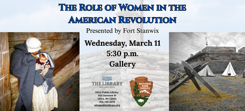 The Role of Women in the American Revolution 10.2 x 4.6 in 980 x 447 px