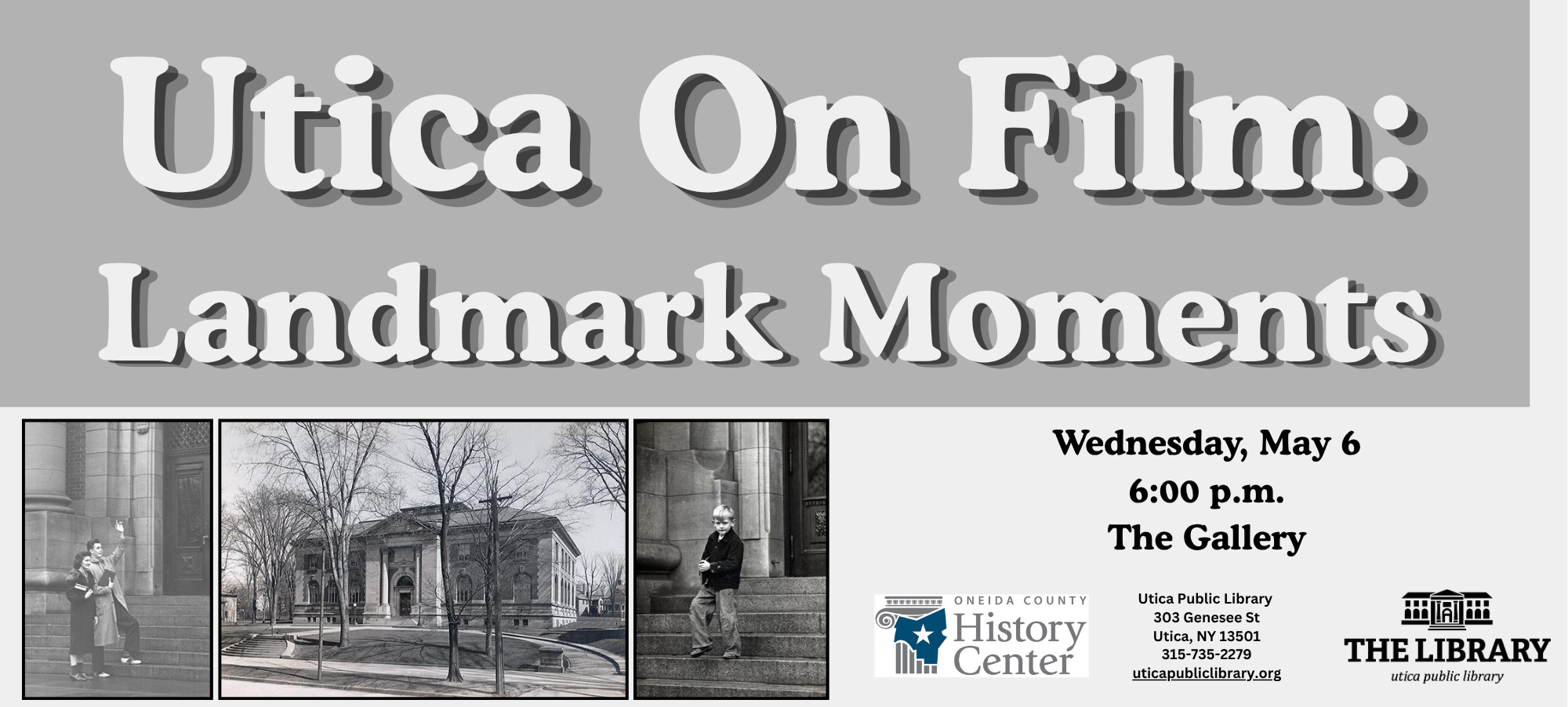 Utica On Film 10.2 x 4.6 in