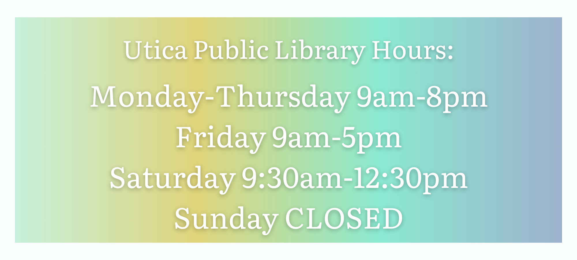 new hours slide 2024